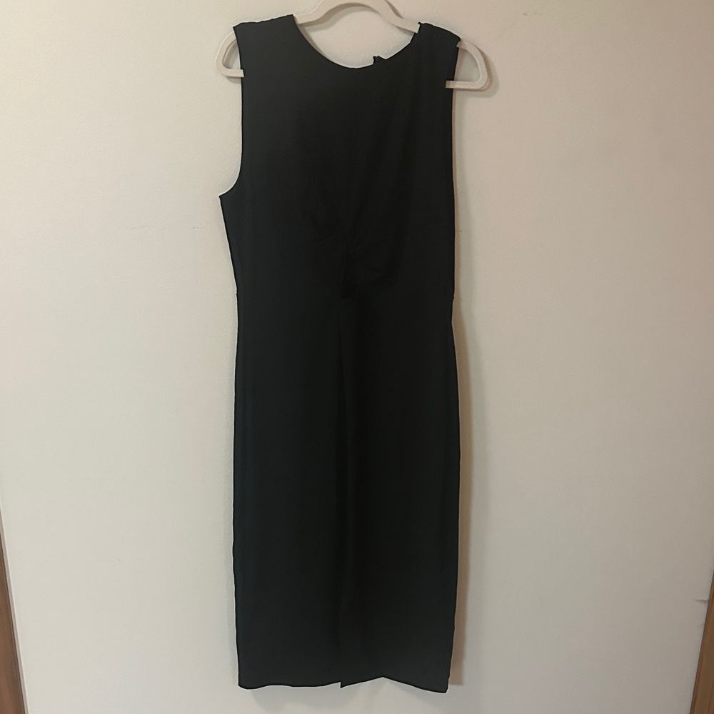 Banana Republic Classic Black Midi Dress
